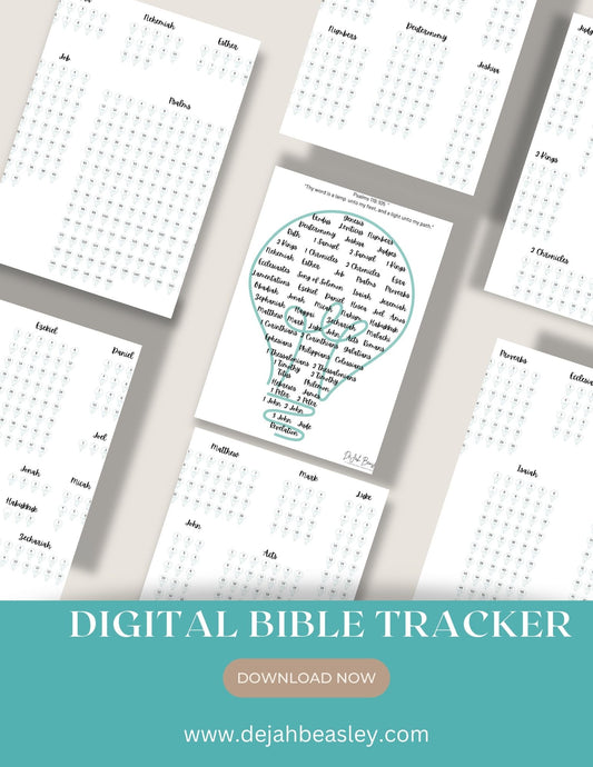 Digital Bible Tracker | Printable